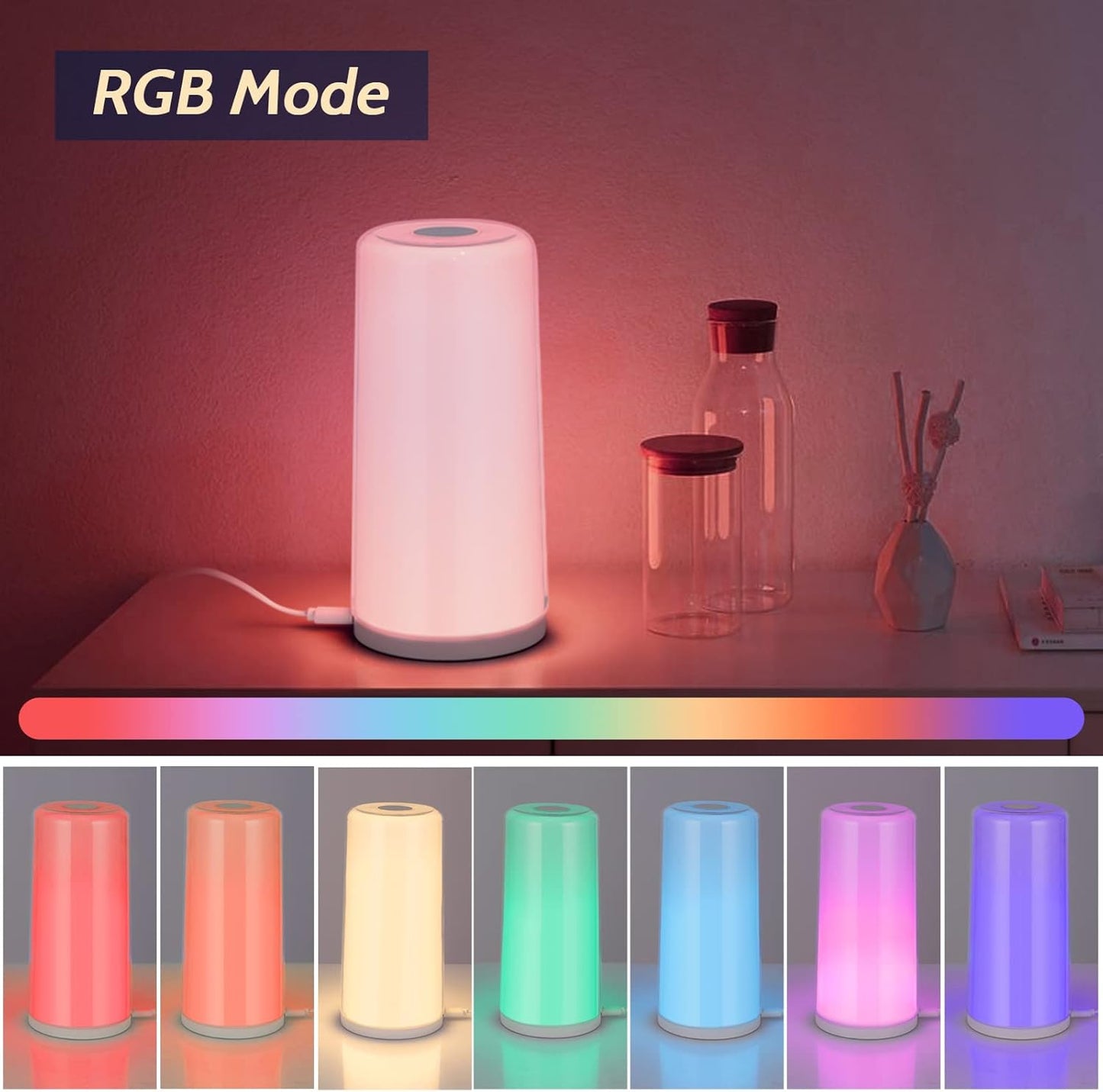 ColorGlow Touch Lamp