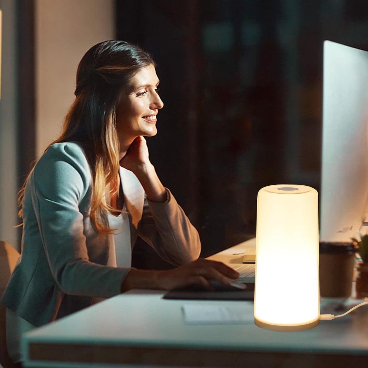 ColorGlow Touch Lamp