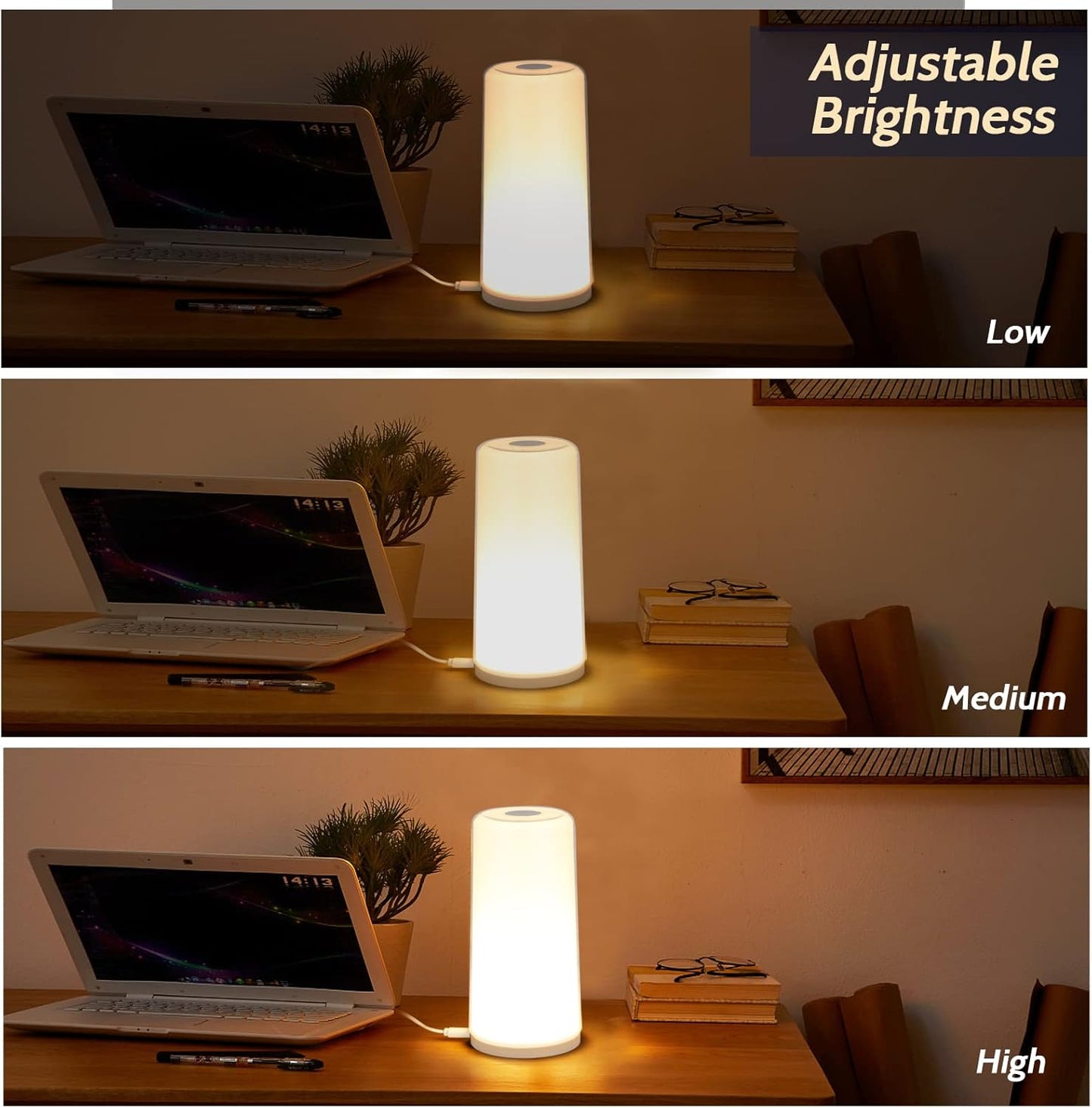 ColorGlow Touch Lamp
