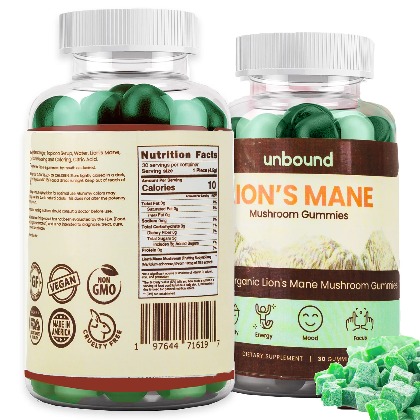 Mushroom Gummies for Memory, Focus, and Clarity