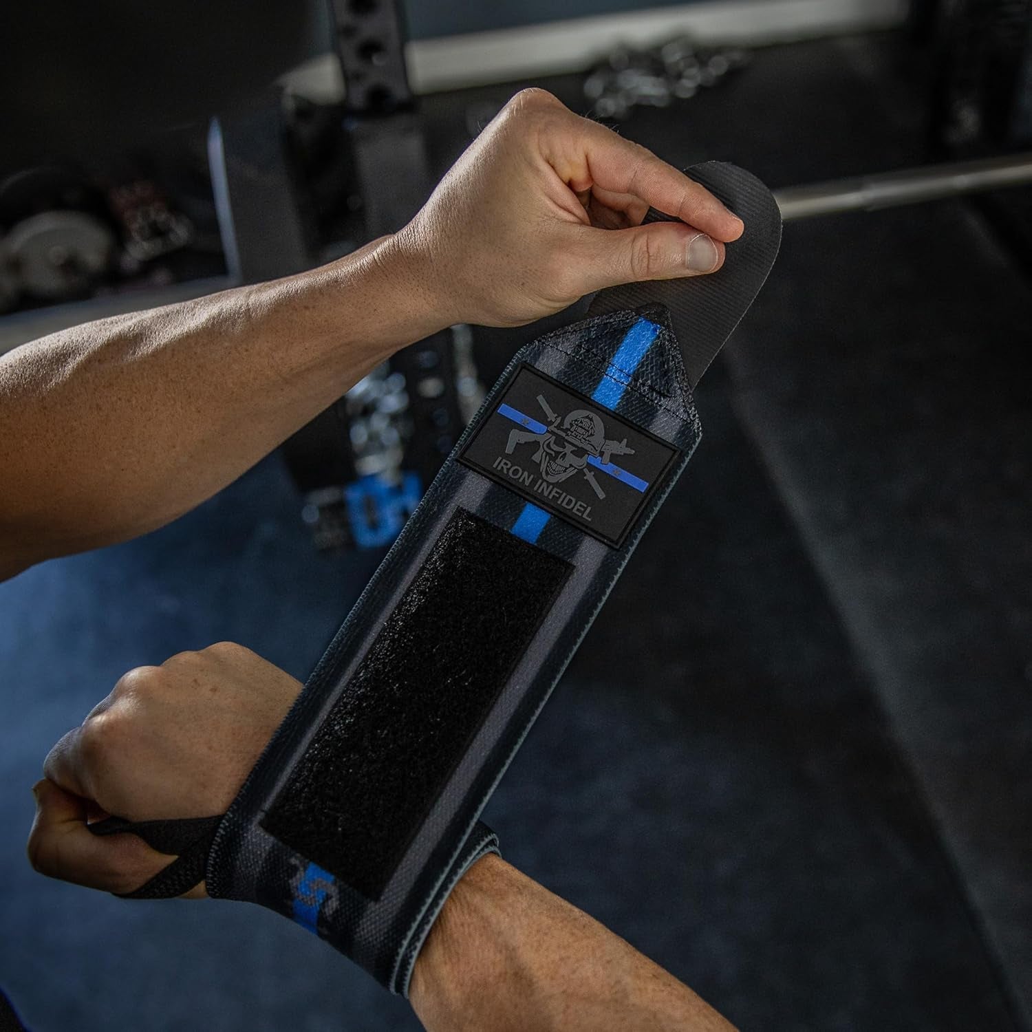Wrist Wraps for Weightlifting - 18" and 24" Heavy Duty Support for Working Out, Gym Accessories for Men - Use for Lifting, Crossfit, Fitness, Exercise, Bench Press, Powerlifting
